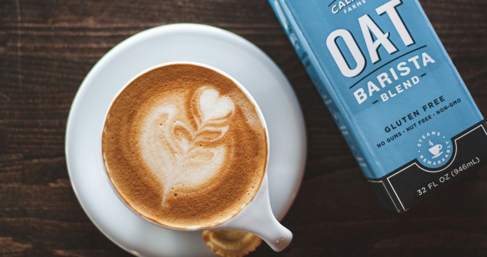 oat milk coffee