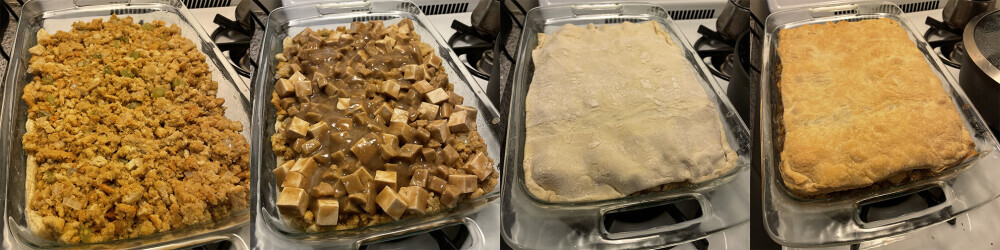 Vegan Turkey Casserole - Turkey in the Yard