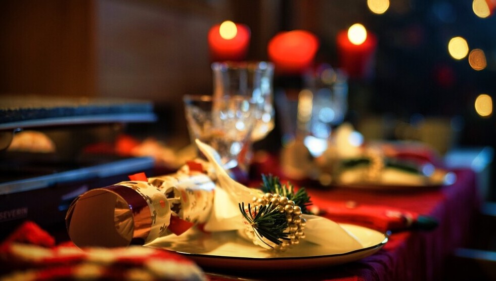holiday celebration table