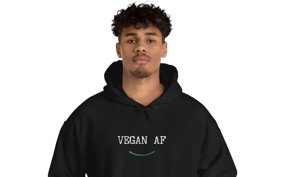 vegan af hoodie